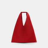 Sac Porté Épaule Classic Japanese - MM6 Maison Margiela - Synthétique - Orange