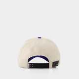 Casquette Ma Two Tone - Amiri - Coton - Beige/Blue