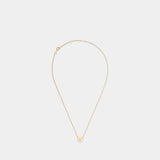 Collier Icon Enamel Pendant - Tory Burch - Métal - Doré