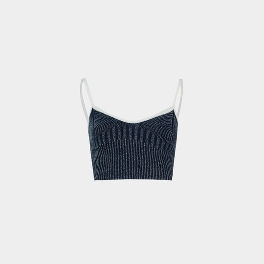 Top M-Estere - DIESEL - Coton - Bleu
