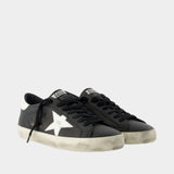 Sneakers Super Star - Golden Goose Deluxe Brand - Cuir - Noir