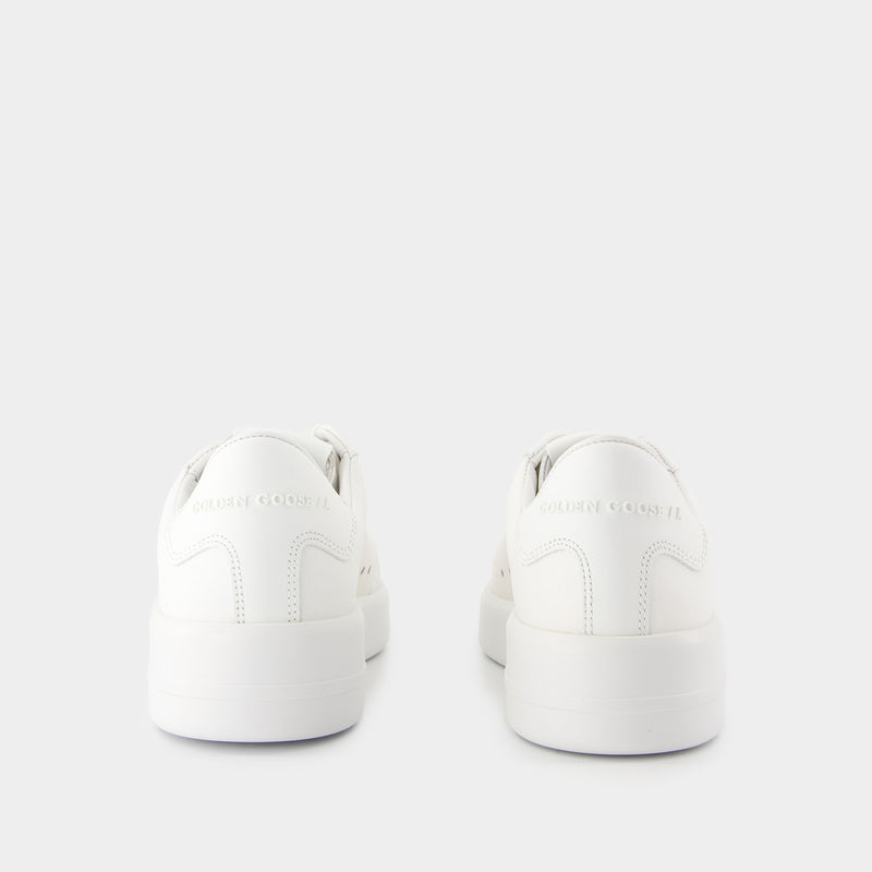 Sneakers Pure Star - Golden Goose - Caoutchouc - Blanc
