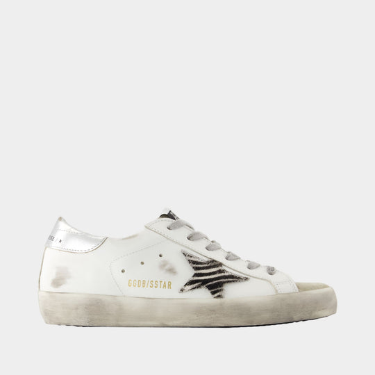Sneakers Super Star - Golden Goose Deluxe Brand - Cuir - Blanc