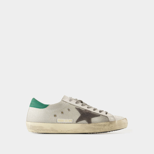 Sneakers Super Star - Golden Goose Deluxe Brand - Cuir - Argenté