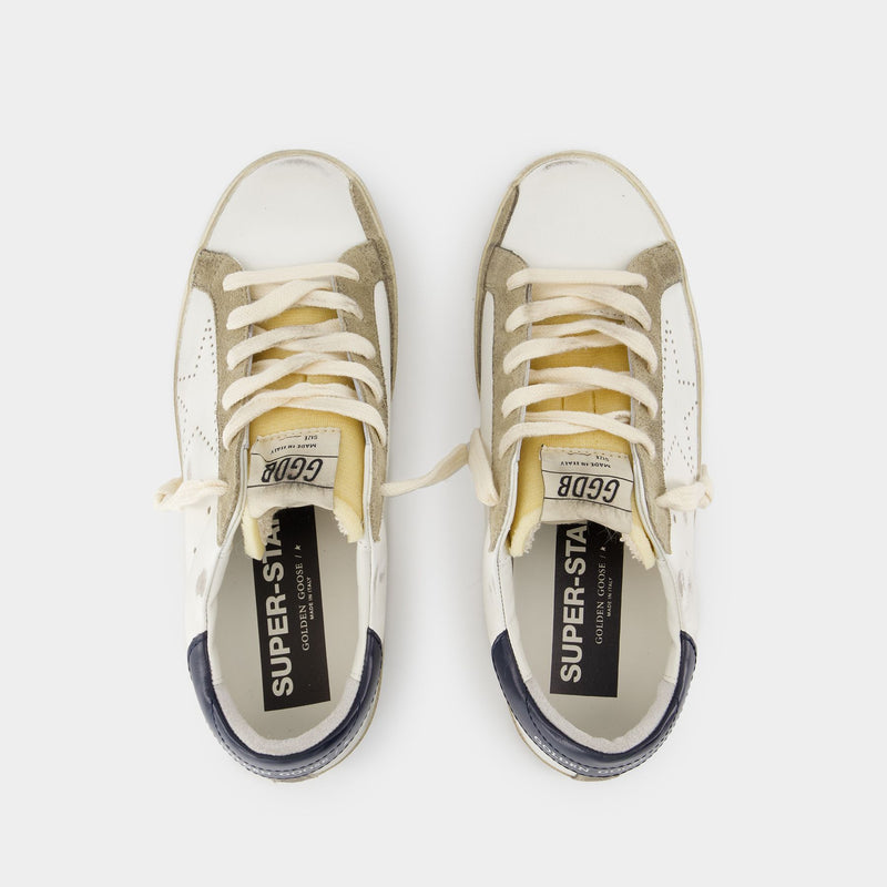 Sneakers Super Star - Golden Goose Deluxe Brand - Cuir - Blanc