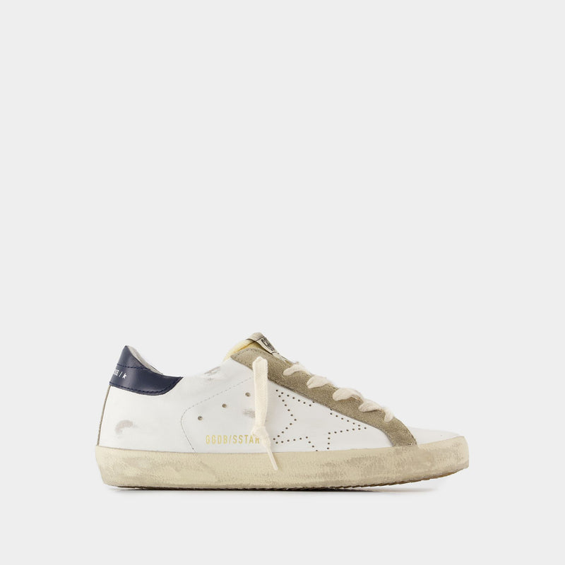 Sneakers Super Star - Golden Goose Deluxe Brand - Cuir - Blanc