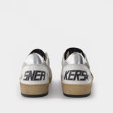 Sneakers Ball Star - Golden Goose Deluxe Brand - Polyester - Argenté