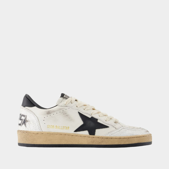 Sneakers Ballstar - Golden Goose Deluxe Brand - Cuir - Blanc