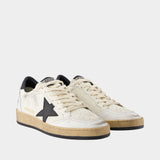 Sneakers Ballstar - Golden Goose Deluxe Brand - Cuir - Blanc