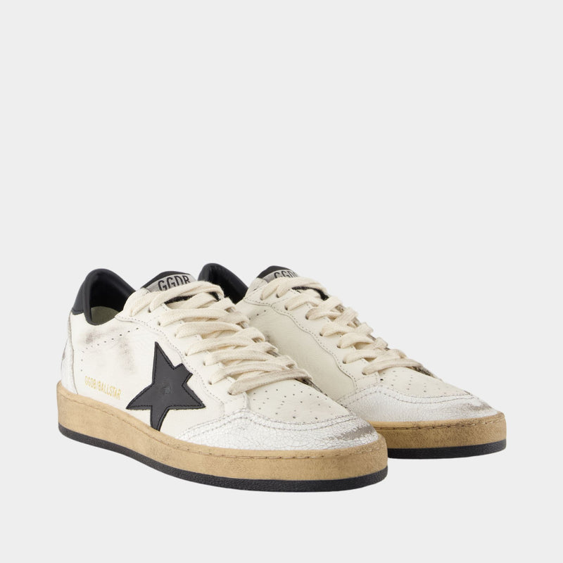 Sneakers Ballstar - Golden Goose Deluxe Brand - Cuir - Blanc