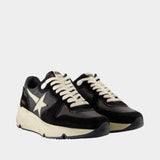 Sneakers Running - Golden Goose Deluxe Brand - Cuir - Noir