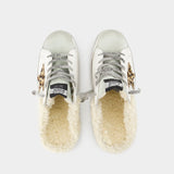 Sandales Super Star - Golden Goose Deluxe Brand - Cuir - Blanc