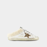 Sandales Super Star - Golden Goose Deluxe Brand - Cuir - Blanc