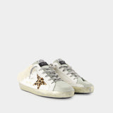 Sandales Super Star - Golden Goose Deluxe Brand - Cuir - Blanc