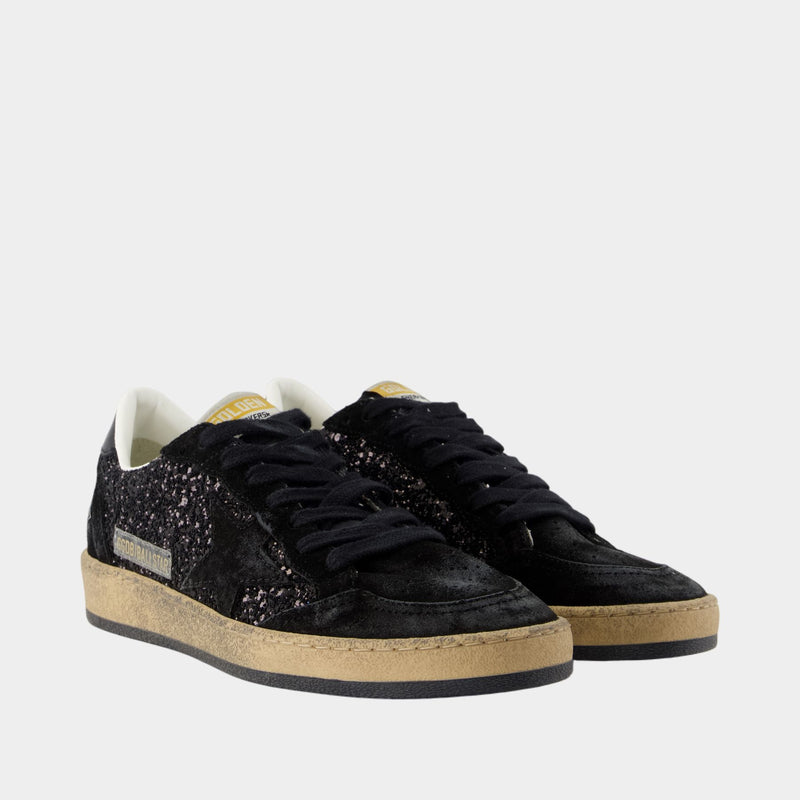 Sneakers Ballstar - Golden Goose Deluxe Brand - Cuir - Noir