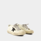 Sneakers V-Star 2 - Golden Goose Deluxe Brand - Cuir - Blanc/Noir