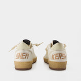 Sneakers Ballstar - Golden Goose Deluxe Brand - Cuir - Blanc