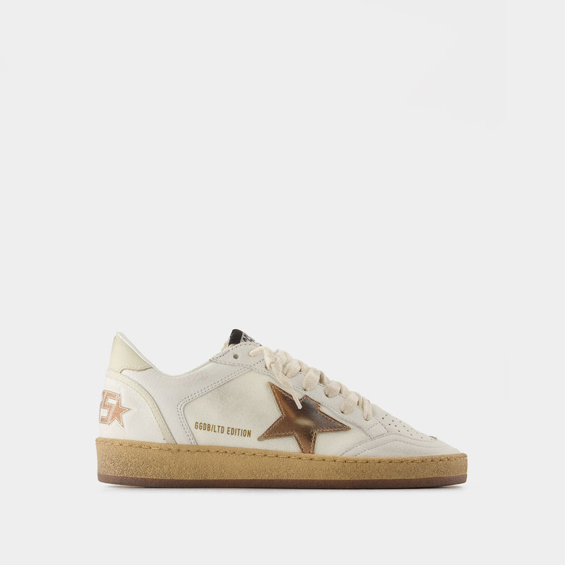 Sneakers Ballstar - Golden Goose Deluxe Brand - Cuir - Blanc