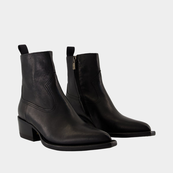 Bottines Debbie - Golden Goose Deluxe Brand - Cuir - Noir