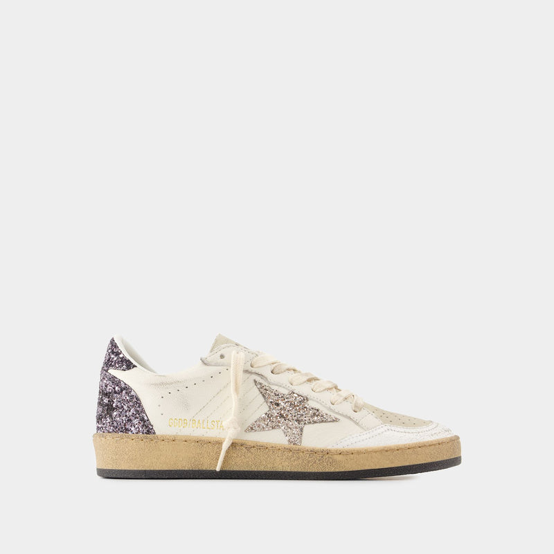 Sneakers Ballstar - Golden Goose Deluxe Brand - Cuir - Blanc