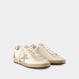 Sneakers Ballstar - Golden Goose Deluxe Brand - Cuir - Blanc