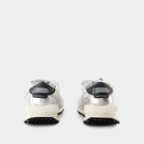 Sneakers Running Marathon - Golden Goose Deluxe Brand - Cuir - Argenté
