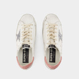 Sneakers Super Star - Golden Goose Deluxe Brand - Cuir - Blanc