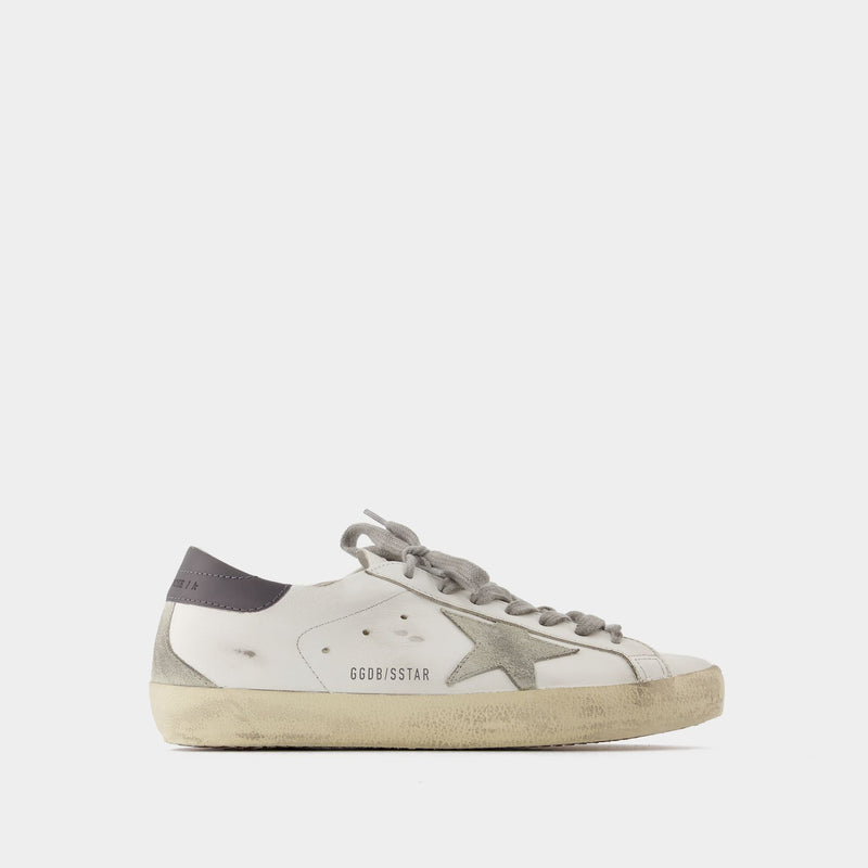 Sneakers Super Star - Golden Goose Deluxe Brand - Cuir - Blanc