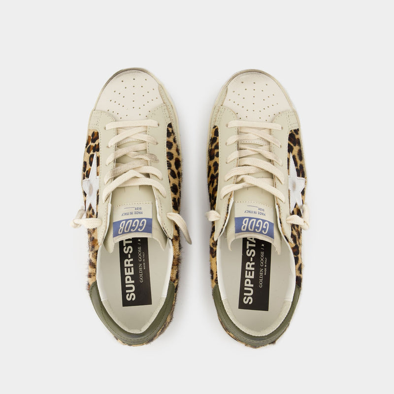 Sneakers Super Star - Golden Goose Deluxe Brand - Cuir - Imprimé