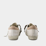 Sneakers Super Star - Golden Goose Deluxe Brand - Cuir - Blanc