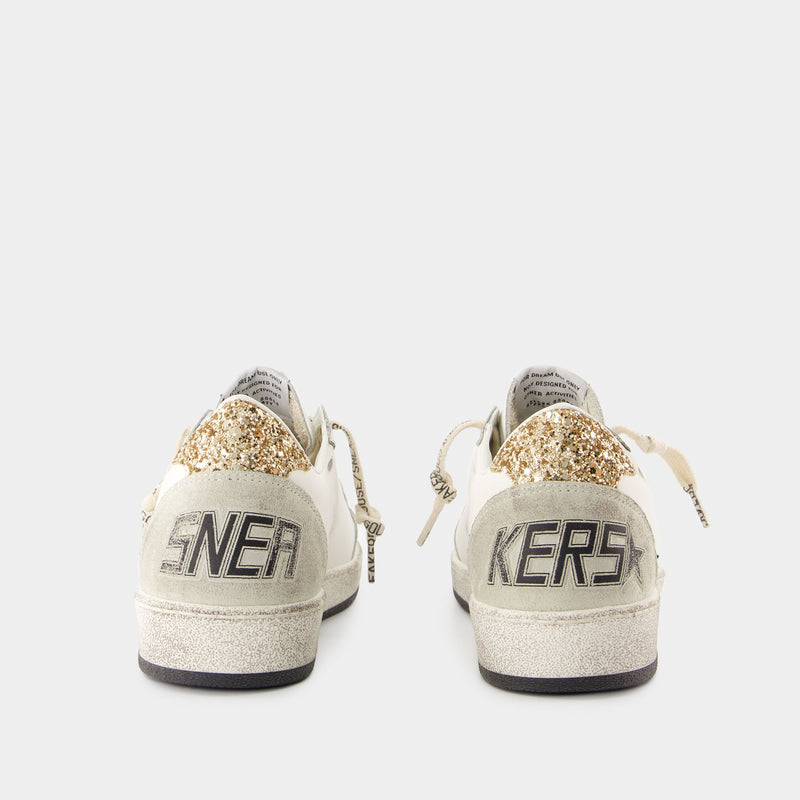 Sneakers Ballstar - Golden Goose Deluxe Brand - Cuir - Blanc