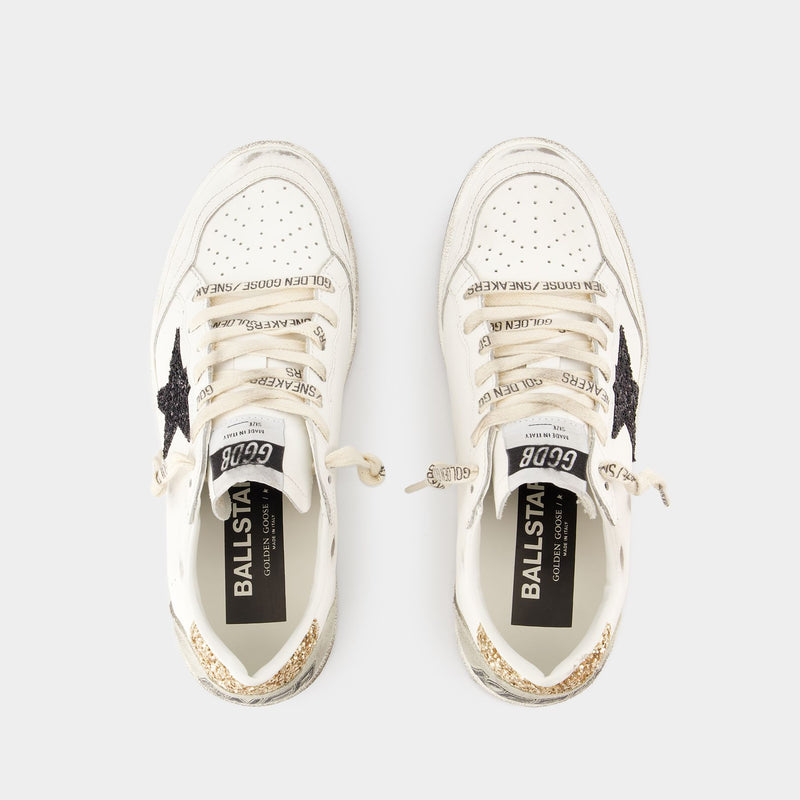 Sneakers Ballstar - Golden Goose Deluxe Brand - Cuir - Blanc