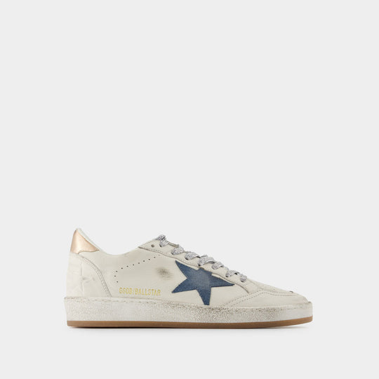 Sneakers Ballstar - Golden Goose Deluxe Brand - Cuir - Blanc