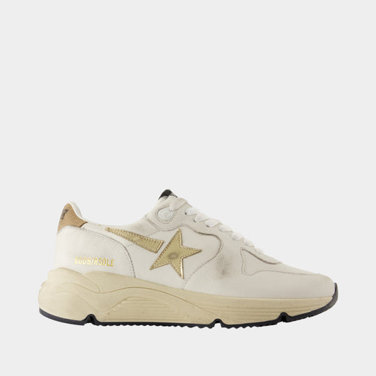Sneakers Running - Golden Goose Deluxe Brand - Cuir - Blanc