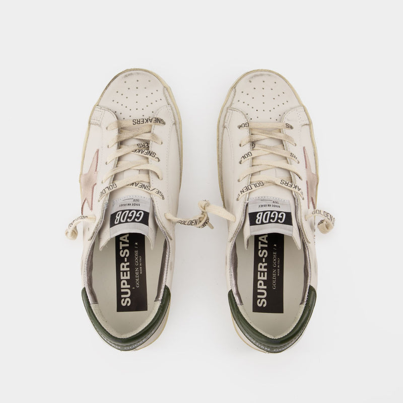 Sneakers Super Star - Golden Goose Deluxe Brand - Cuir - Blanc