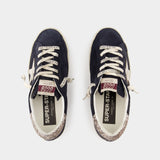 Sneakers Super Star - Golden Goose Deluxe Brand - Cuir - Bleu