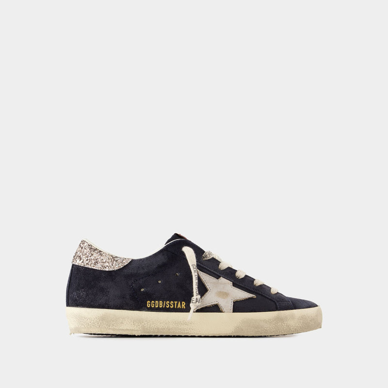 Sneakers Super Star - Golden Goose Deluxe Brand - Cuir - Bleu