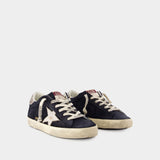 Sneakers Super Star - Golden Goose Deluxe Brand - Cuir - Bleu