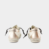 Sneakers Super Star - Golden Goose Deluxe Brand - Cuir - Blanc