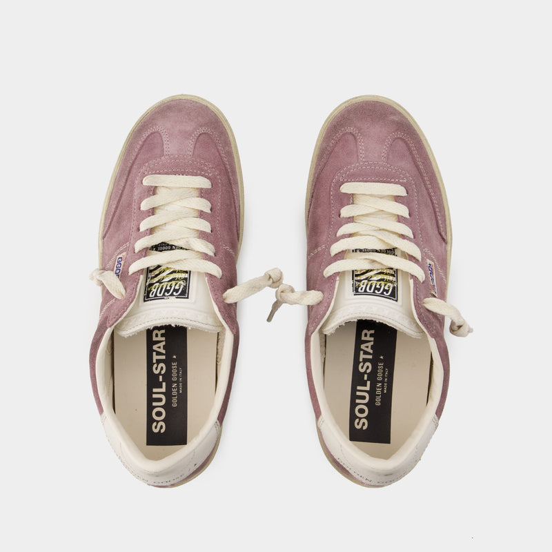 Sneakers Soul Star - Golden Goose Deluxe Brand - Cuir - Violet