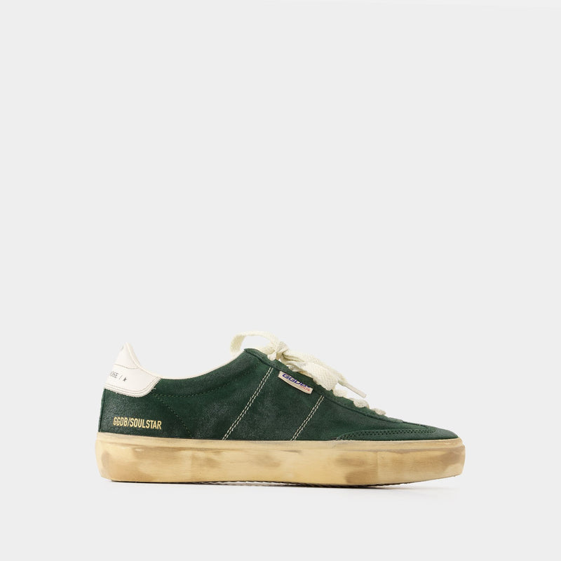 Sneakers Soul Star - Golden Goose Deluxe Brand - Cuir - Vert