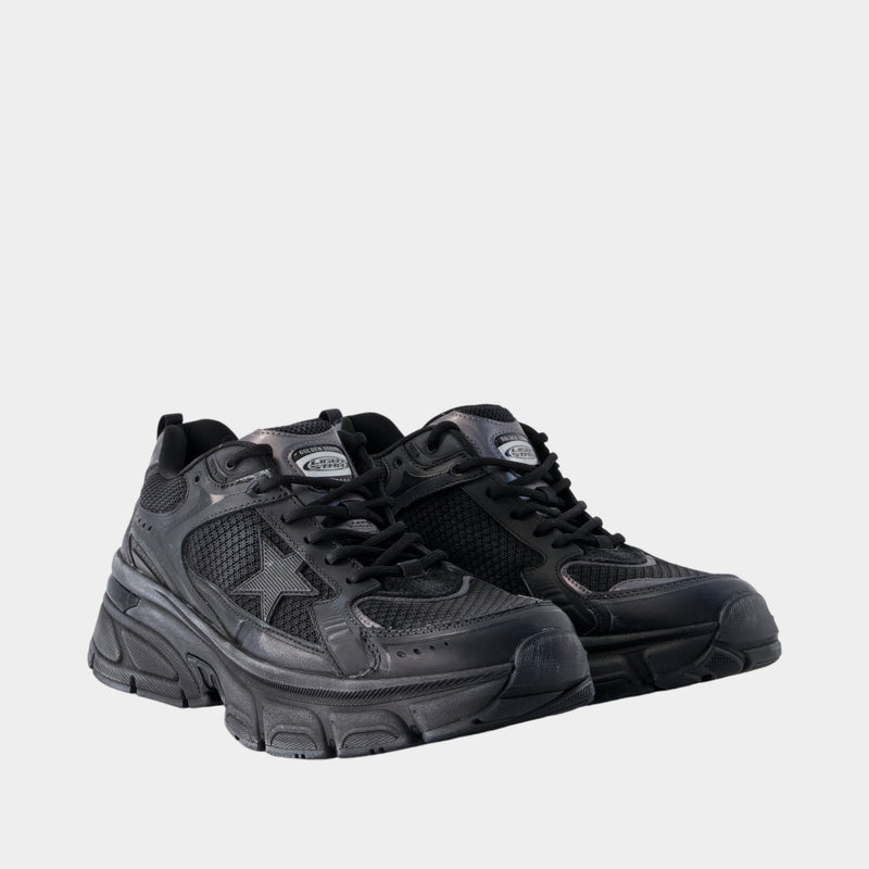 Sneakers Lightstar - Golden Goose Deluxe Brand - Cuir - Noir