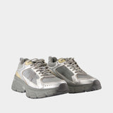 Sneakers Lightstar - Golden Goose Deluxe Brand - Cuir - Argenté