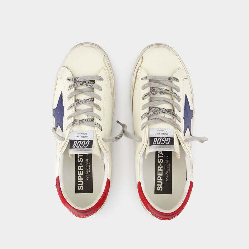 Sneakers Super Star - Golden Goose Deluxe Brand - Cuir - Blanc