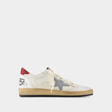 Sneakers Ball Star - Golden Goose Deluxe Brand - Cuir - Blanc