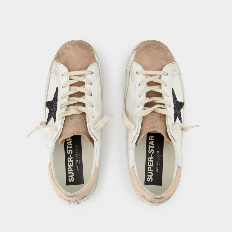 Sneakers Super Star - Golden Goose Deluxe Brand - Cuir - Blanc