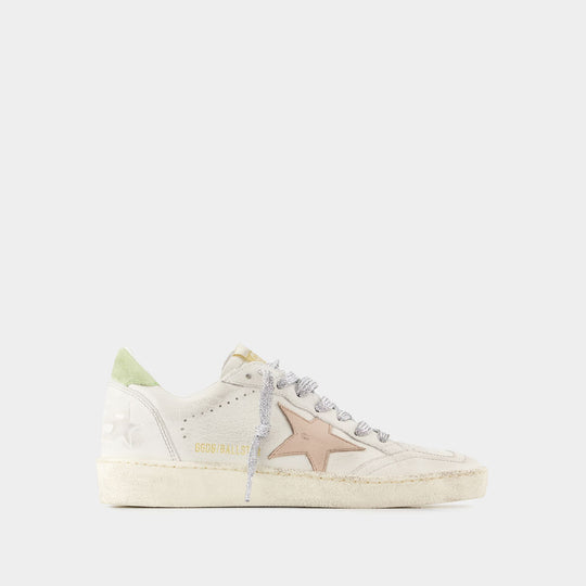 Sneakers Ballstar - Golden Goose Deluxe Brand - Cuir - Blanc