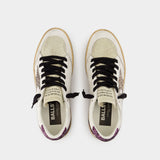 Sneakers Ballstar - Golden Goose Deluxe Brand - Cuir - Blanc