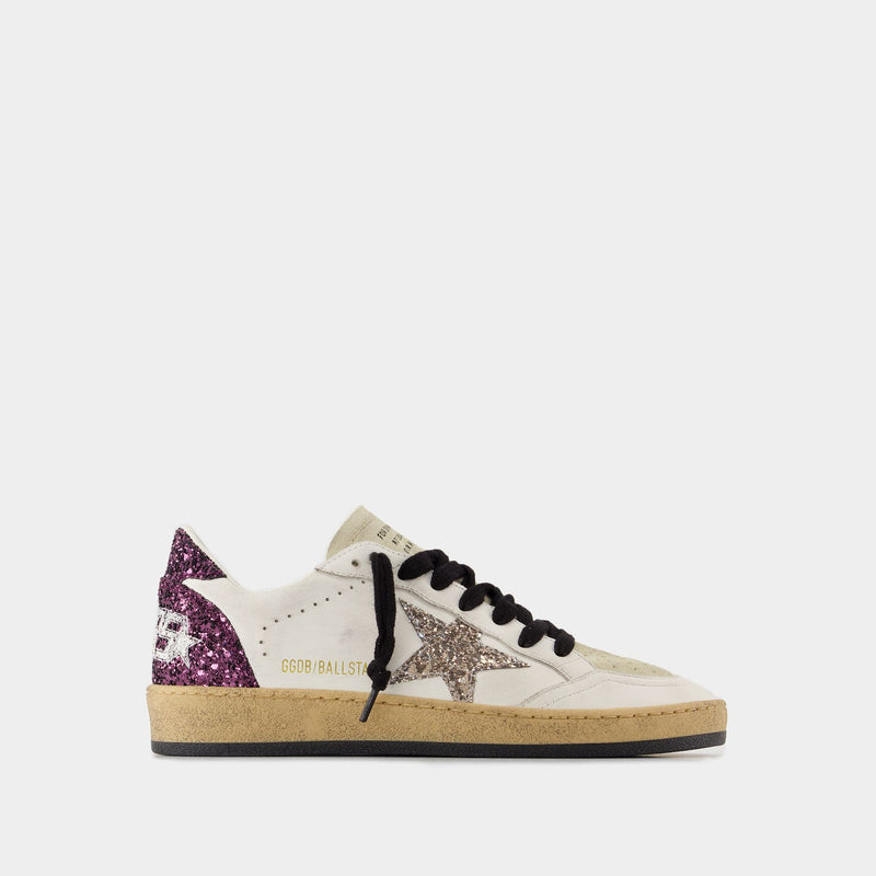 Sneakers Ballstar - Golden Goose Deluxe Brand - Cuir - Blanc