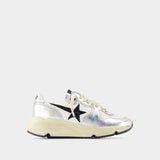 Sneakers Running - Golden Goose Deluxe Brand - Cuir - Argenté